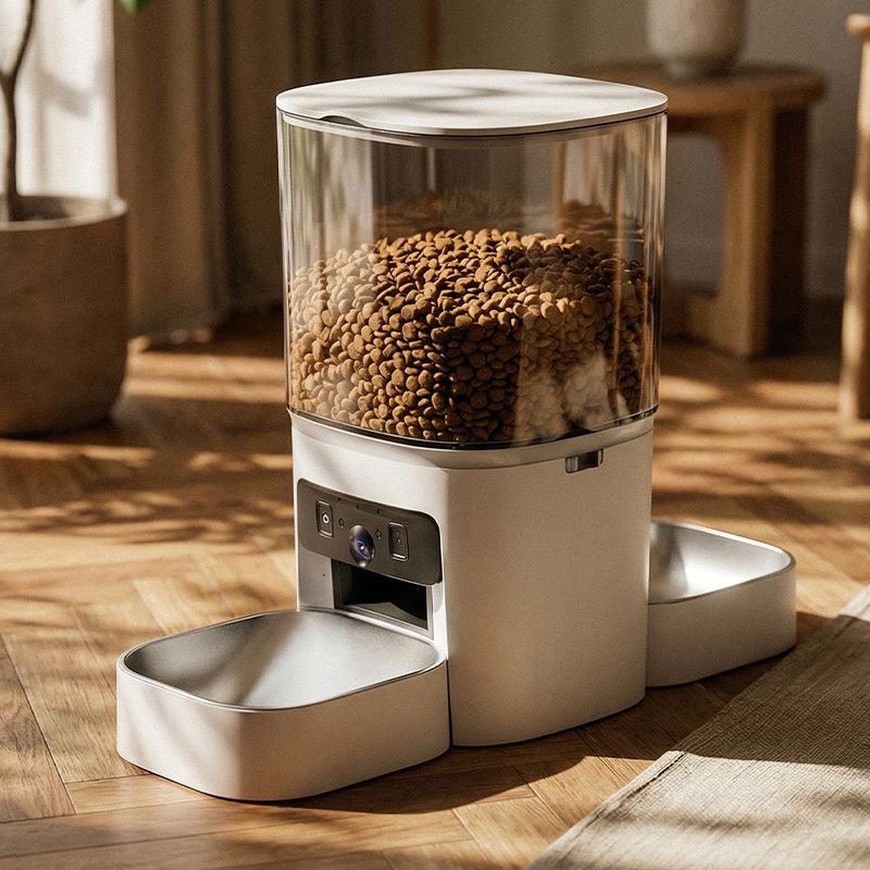 MAS-3007 6L Şeffaf Hazneli Çift Lensli Akıllı Evcil Hayvan Besleyici MAS-3007 6L Şeffaf Hazneli Çift Lensli Akıllı Evcil Hayvan Besleyici